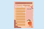 Daily Planner Weekly Organizer, a Templates & Theme by studiogstock (Thumbnail 2 of 3)