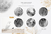 SALE! Watercolor moon collection, a Texture Illustration by Tiana Geo (Thumbnail 3 of 13)