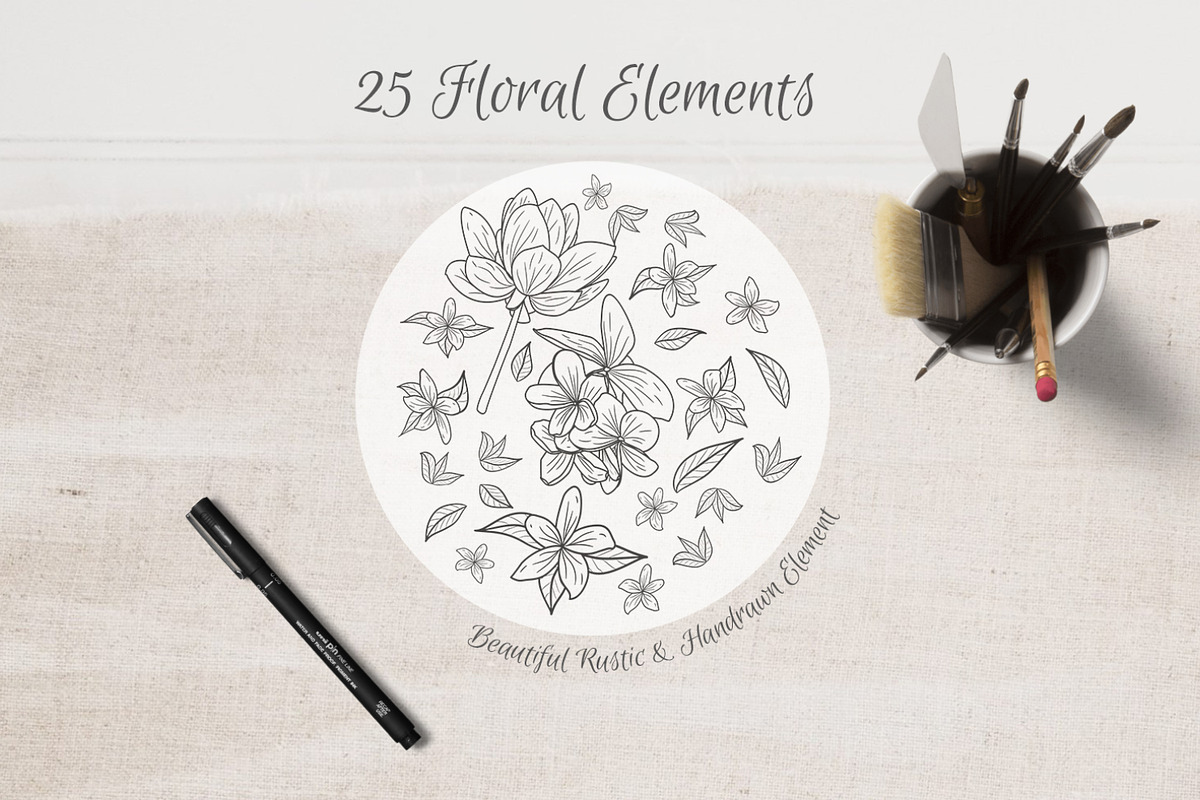 Adenium Font + Gold & Rose Gold Foil preview 8