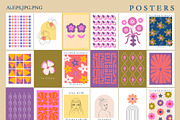 Modern Vintage. Abstract art, poster, an Object Graphic by Sofico (Thumbnail 10 of 17)