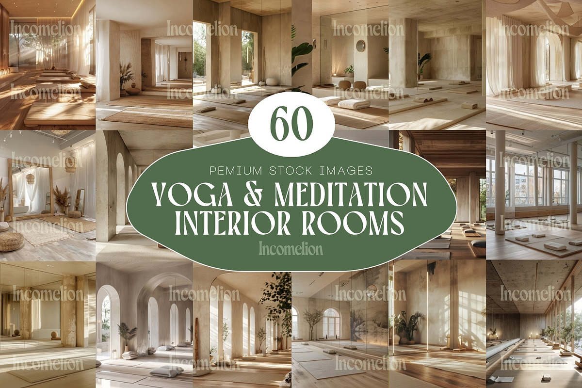 60 Yoga & Meditation Interior Rooms, a Health & Medical Photo by Incomelion (Photo 1 of 6)