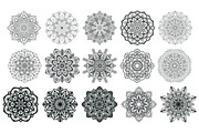 Mandalas big bundle design elements, a Pattern Graphic by Tierre3012 (Thumbnail 2 of 21)