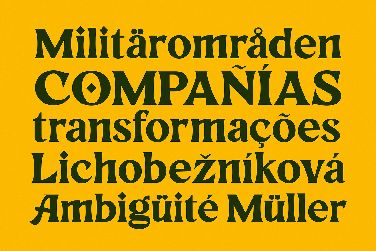 Rhinegold - Display Font, a Sans Serif Font by Graptail (Photo 12 of 13)