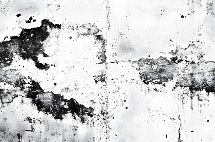 Distressed White Wall Texture with Black Grunge Pattern, a Background Photo by Photostock