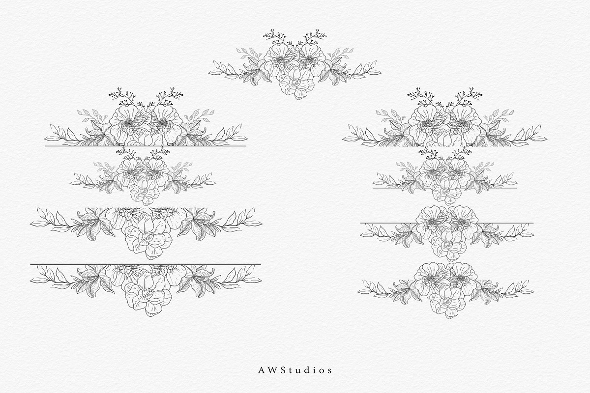 Wildflower Banner SVG, PNG, a Decorative Illustration by AW Studios (Photo 6 of 13)