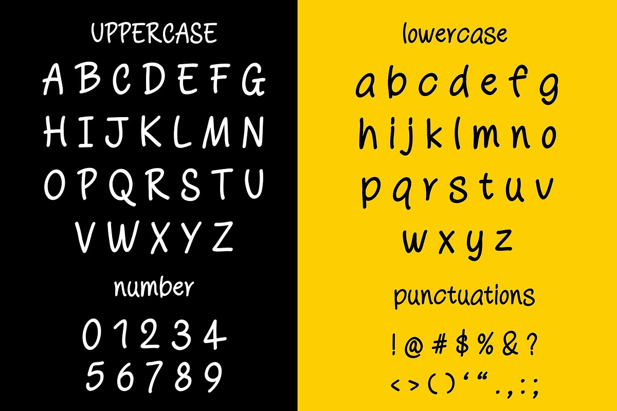 Alright Handwritten Font, a Handwritten Font by Ruddean2109 (Photo 2 of 10)