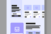 Landing Page Wireframe Template, a Landing Page Template by MightyDesign (Thumbnail 4 of 9)