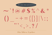 Tika Mikeva - Elegant Serif Typeface, a Serif Font by Morisco (Thumbnail 9 of 10)