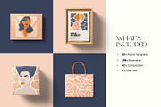 Flowers Girls | Wall Art Creator, an Object Graphic by Leleka.Store (Thumbnail 3 of 15)