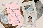 Rough Copy Handwritten Script, a Script Font by Mneme (Thumbnail 4 of 9)