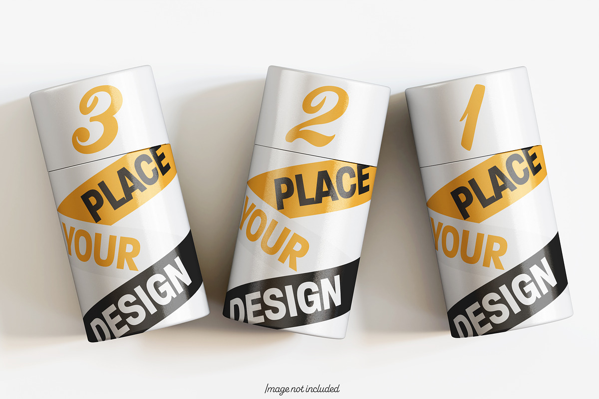 Paper tube pack mockup bundles V2, a Packaging Mockup by Ambo Ampeng (Photo 25 of 26)