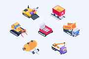 Mining Machinery Isometric Icons, an Emoji Icon by Vectors Market (Thumbnail 6 of 9)