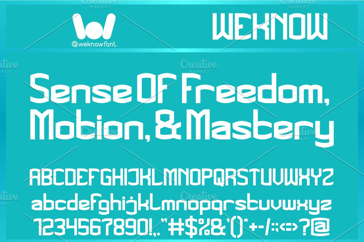 The Champion font, a Sans Serif Font by weknow (Photo 2 of 8)