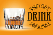 Two Shots label font, a Script Font by VozzyStock (Thumbnail 5 of 6)
