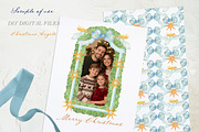 Christmas Angels Watercolor Clipart, a Decorative Illustration by LABFcreations (Thumbnail 3 of 4)