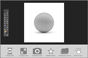 Golf Ball Mockup, a Product Mockup by Bruno's Shop (Thumbnail 2 of 3)