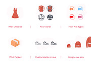 336 Clothes Icons, a Solid Icon by Maxim Cherednichenko (Thumbnail 2 of 7)