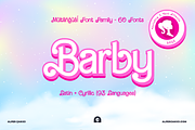 Barby Font Family - 60 Fonts, a Handwritten Font by alpercakici (Thumbnail 1 of 10)