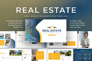 Real Estate Presentation Template, a Presentation Template by SlideStack (Thumbnail 1 of 5)