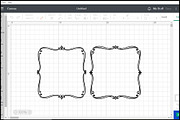 Vintage Ornate Square Frames SVG, an Object Graphic by BeeCraftR (Thumbnail 2 of 3)