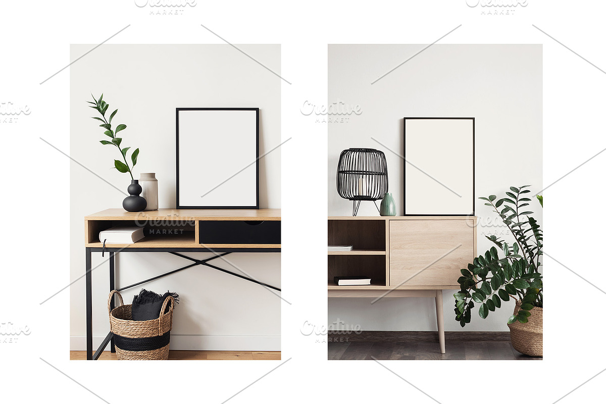 Artwork Frame Mockup Photo Bundle3, a Poster Template by Octopus_Vibes (Photo 5 of 17)