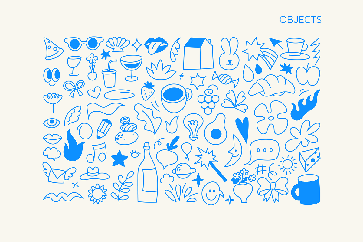 Vector sketches, design elements, an Object Graphic by venimo (Photo 6 of 13)
