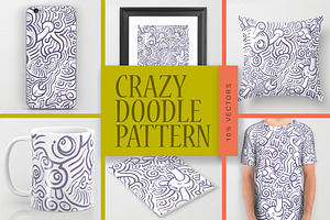 Vector Set: "Crazy Doodle Lines"