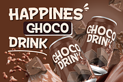 Chuoko Tern - Choco Display Font, a Handwritten Font by trabaskriya (Thumbnail 6 of 9)