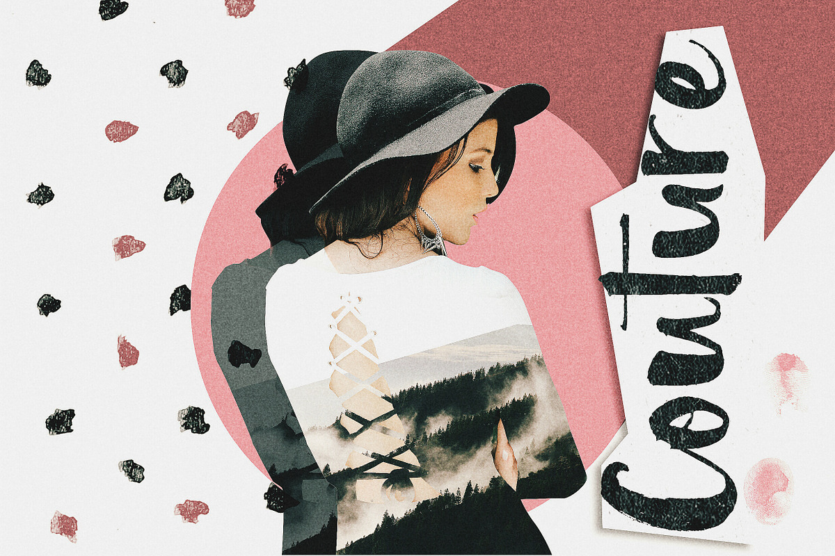 Hastagirl Chic brush watercolor font, a Font by Konstantine Studio (Photo 6 of 9)