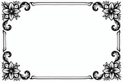 Elegant Floral Border Vector, an Illustration by BIPLOB EXPERT (Thumbnail 2 of 9)