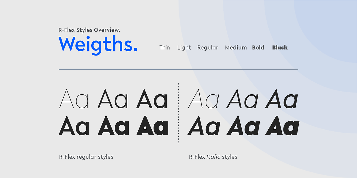 R-flex, a Sans Serif Font by Vikers (Photo 3 of 15)