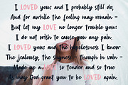 NEW! Insouciance Brush Script, a Script Font by Wewhitelist (Thumbnail 6 of 7)