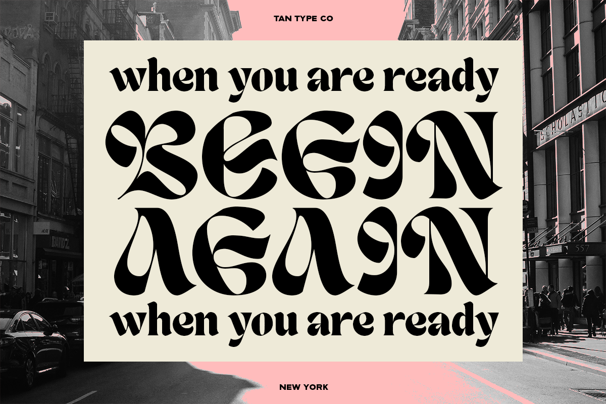 TAN - NEW YORK, a Blackletter Font by TanType (Photo 6 of 15)