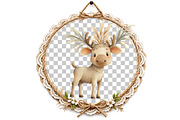 Boho Woodland Clipart, an Illustration by DreamArtGraphic (Thumbnail 6 of 8)