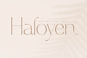 Haloyen Stylish Font Serif, a Serif Font by Storytype Studio (Thumbnail 1 of 15)