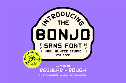 Bonjo Sans Font