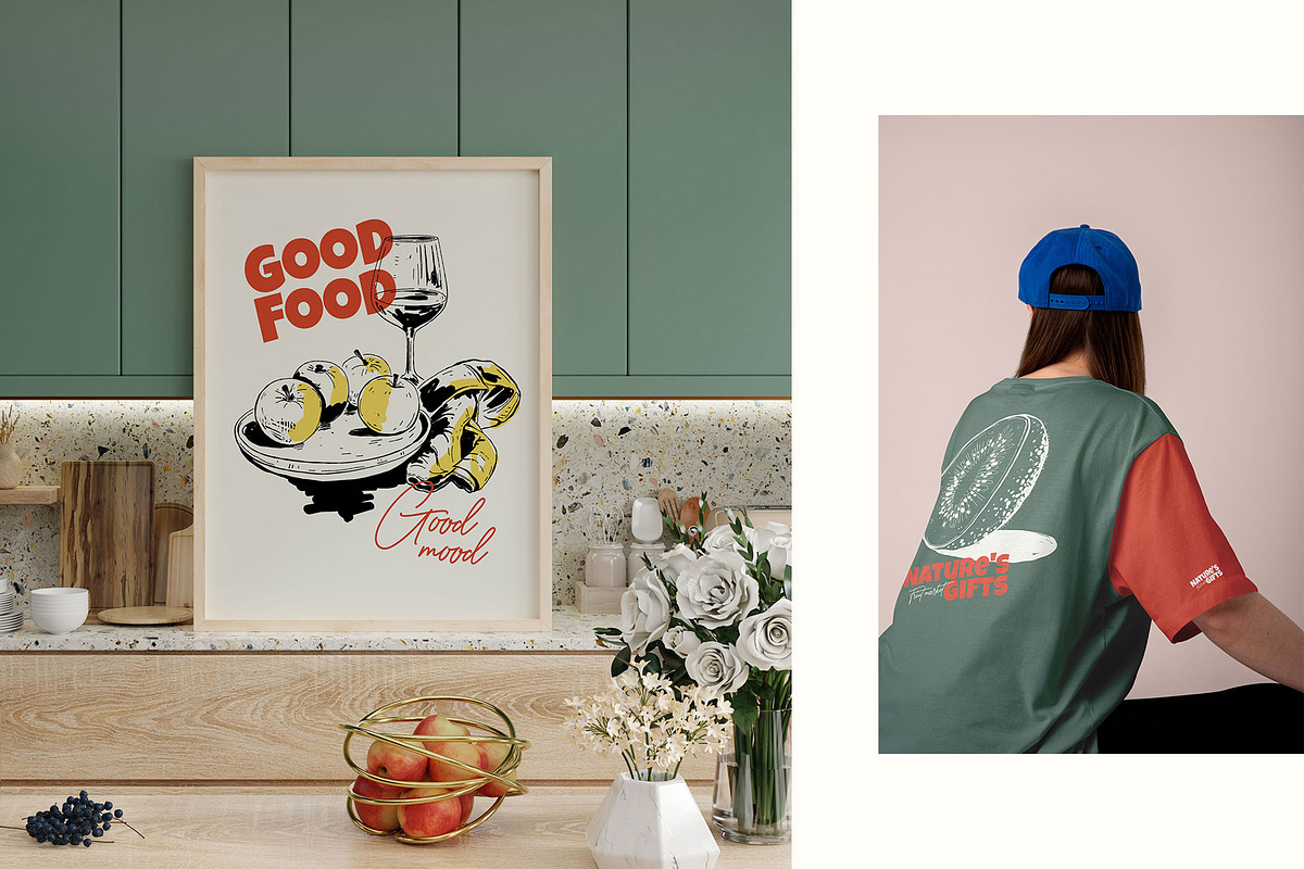 Summer Fruits Poster Builder, an Object Graphic by KetteCreate (Photo 7 of 17)