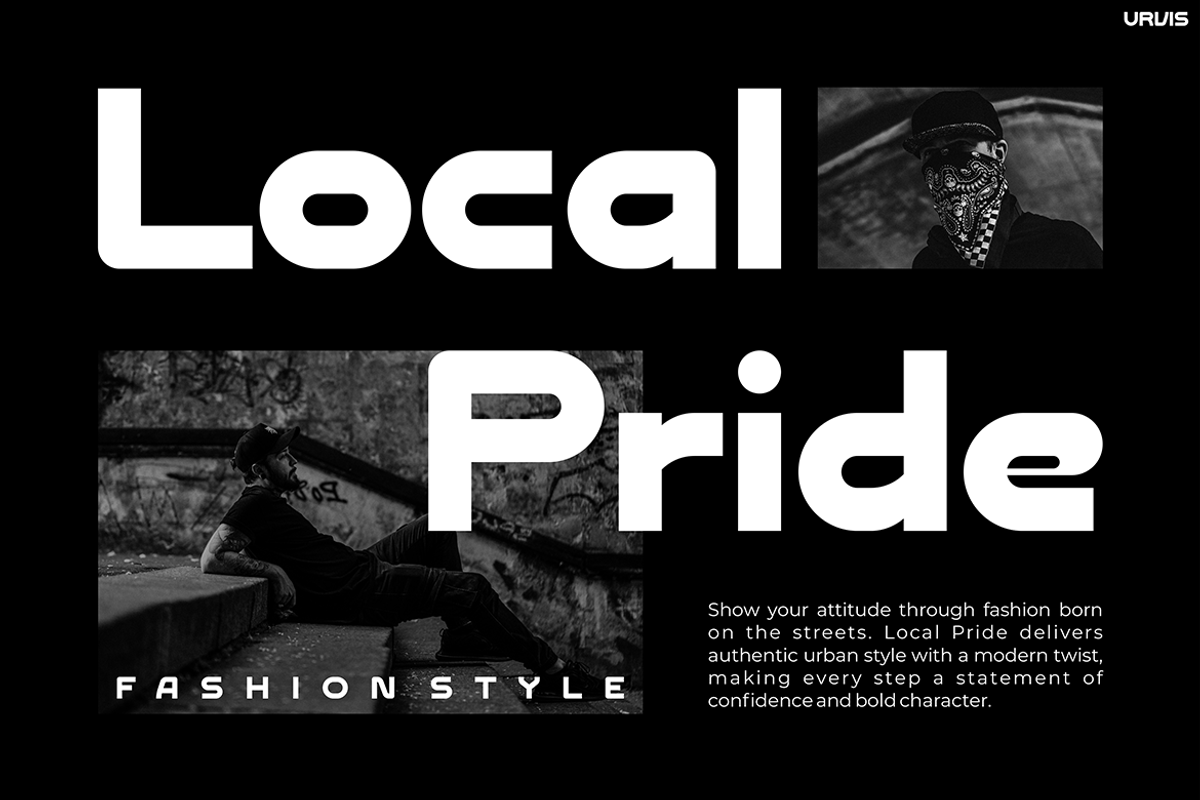 URVIS, a Font by Pinisi ART (Photo 3 of 10)