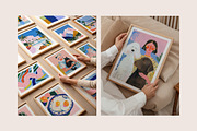 100 Modern Prints - Wall Art Bundle, a Background Graphic by Tomasz Ganclerz (Thumbnail 3 of 9)