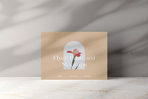 Flyer / Postcard Mockups, a Print Template by artimasa