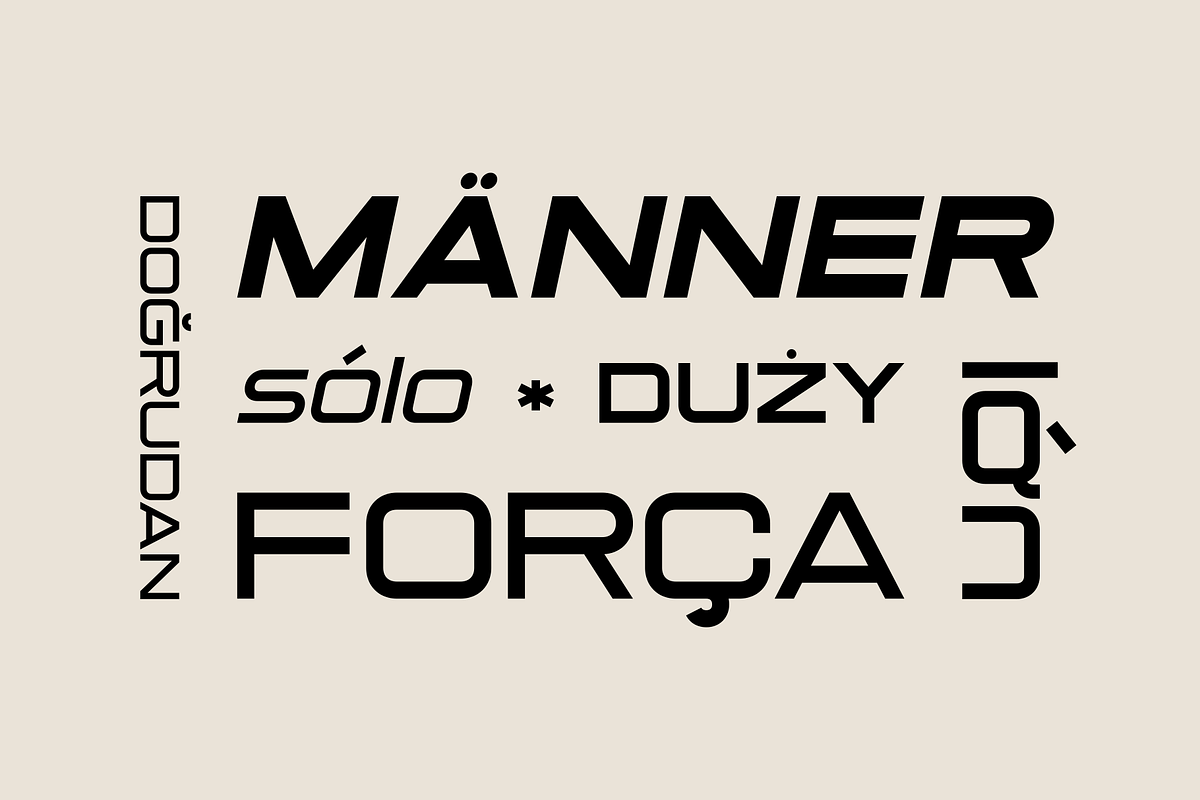 Sauro – Font Family, a Sans Serif Font by Stefano Giliberti (Photo 9 of 10)