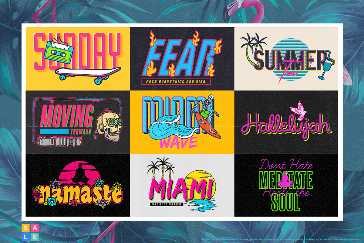 Back to the 90s T-Shirt Designs, an Illustration by TSV Art Collective (Photo 10 of 35)