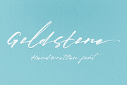 Goldstone brush font, a Script Font by Franstudio (Thumbnail 1 of 6)
