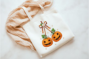 Pumpkin Cherries Fall Halloween Png, an Illustration by Watercolor design (Thumbnail 3 of 3)