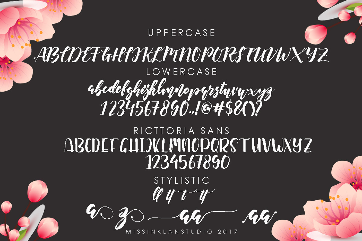 Ricttoria Font Duo preview 7