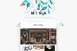 Mina - A Responsive WordPress Blog
