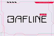 Bafline Blur, a Sans Serif Font by Craft Supply Co. (Thumbnail 1 of 8)