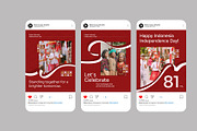 Indonesia Independence Day Instagram, a Social Media Template by Neermana (Thumbnail 4 of 4)