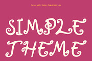 CS Layne Drawn, a Sans Serif Font by Craft Supply Co. (Thumbnail 5 of 8)