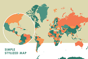 World Vector Map